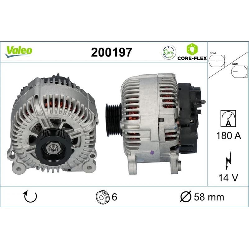 VALEO kintamosios srovės generatorius 200197