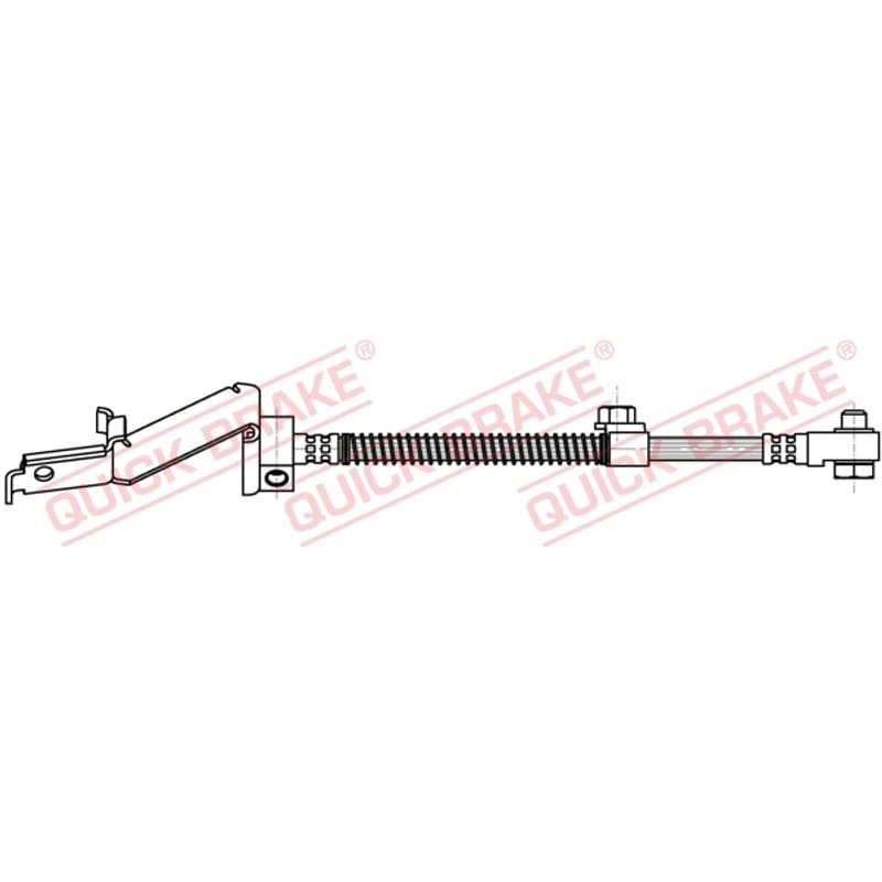 QUICKBRAKE stabdžių žarnelė 86.902X