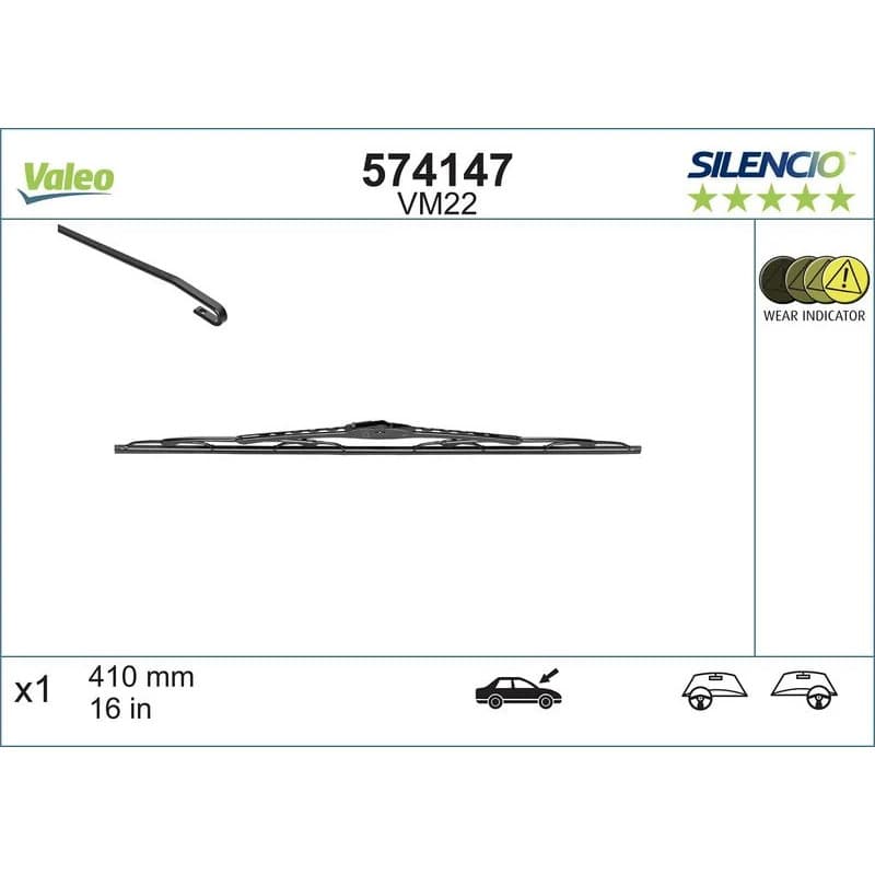 VALEO valytuvai 574147