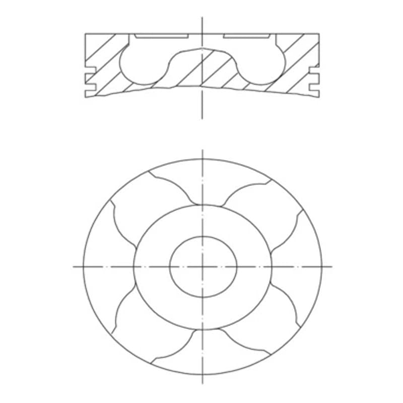 MAHLE 011 PI 00114 001 stūmoklis