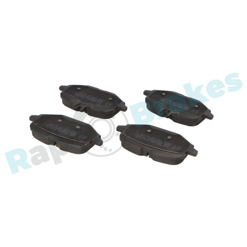 RAPBRAKES stabdžių trinkelių rinkinys, diskinis stabdys R-P1714