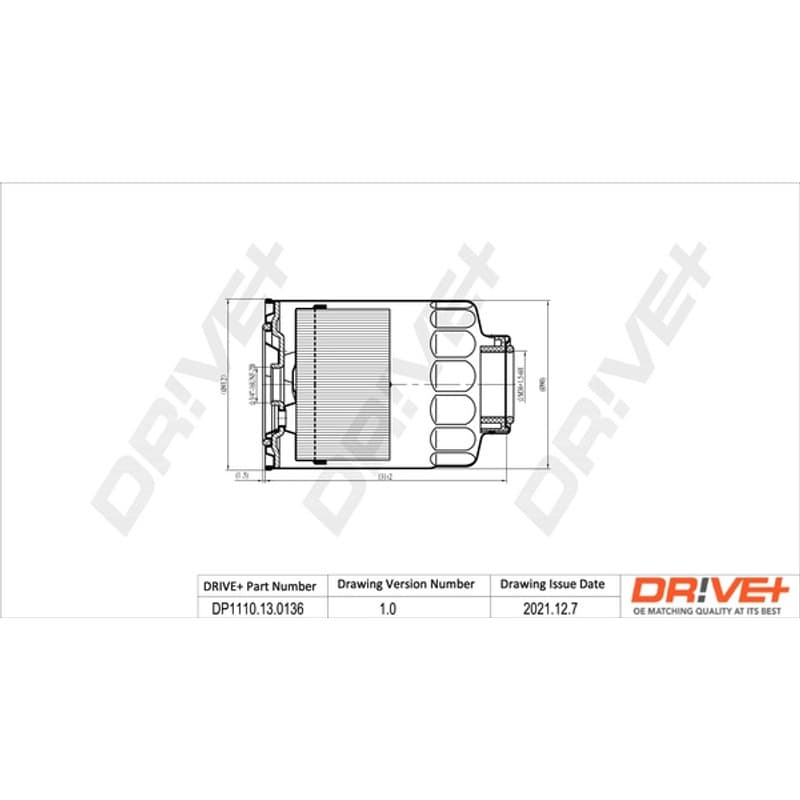 DRVE kuro filtras DP1110.13.0136