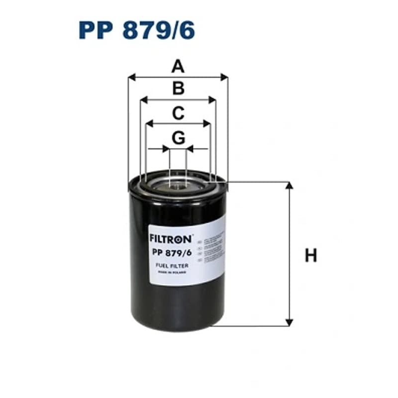 FILTRON kuro filtras PP 879/6