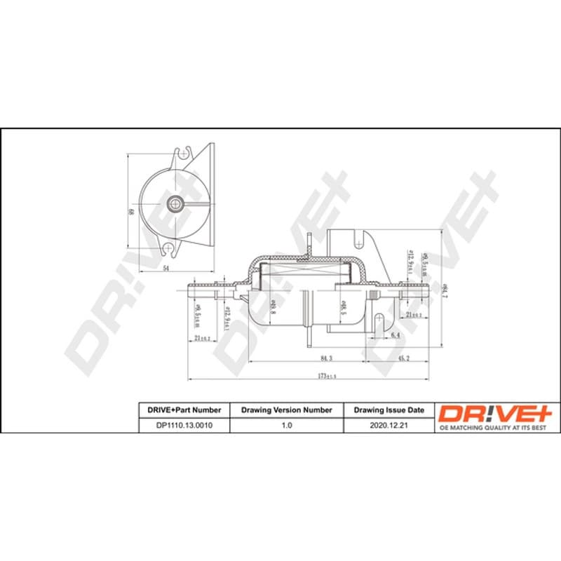 DRVE kuro filtras DP1110.13.0010