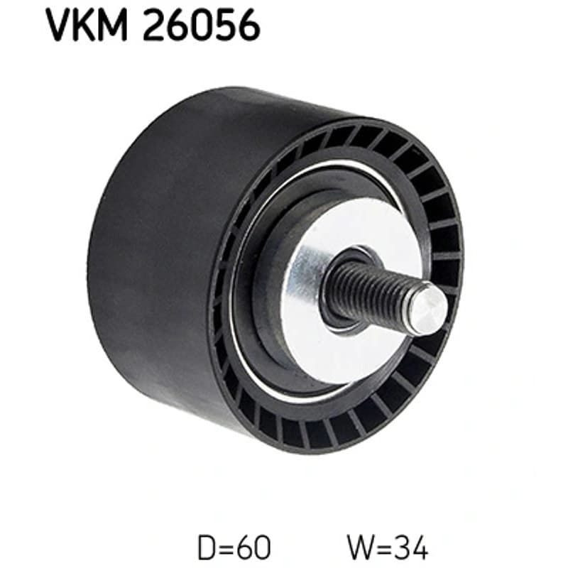 SKF VKM 26056 kreipiantysis skriemulys, paskirstymo diržas