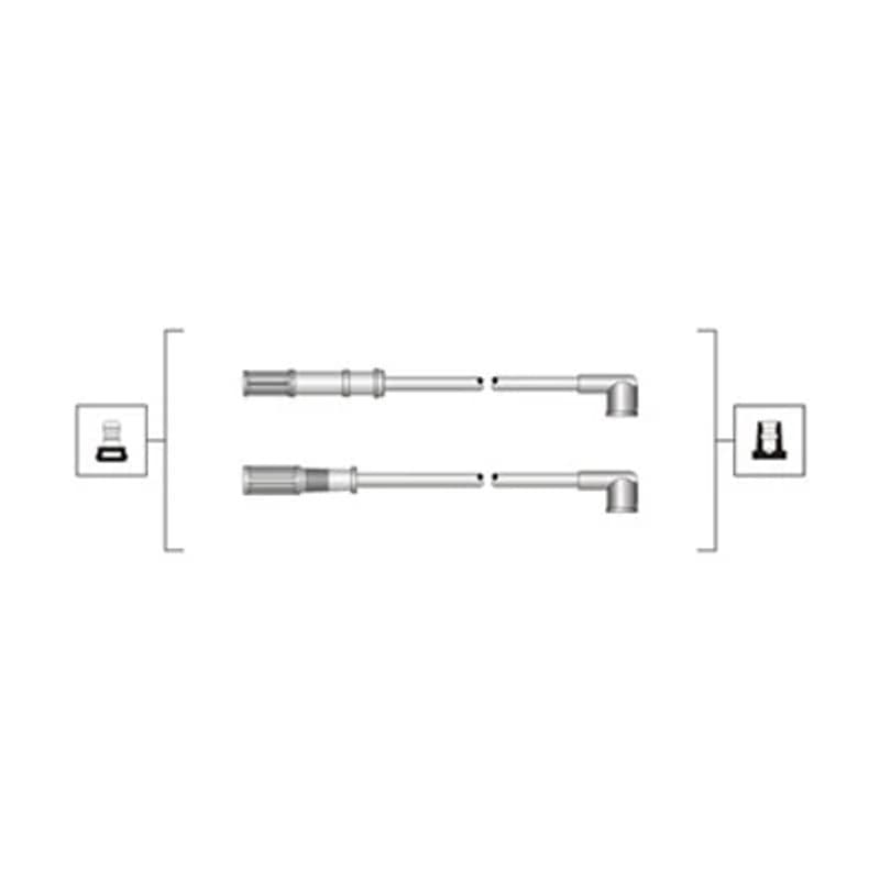 MAGNETIMARELLI uždegimo laido komplektas 941319170068