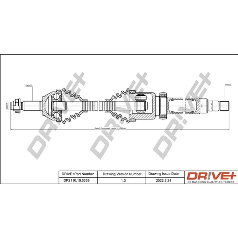 DRVE pusašis DP2110.10.0359