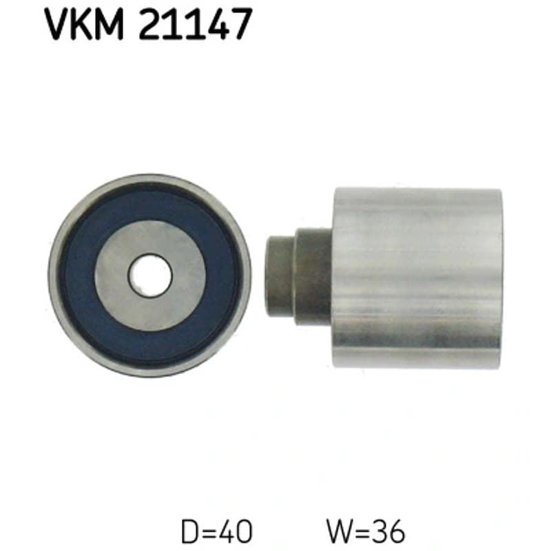 SKF VKM 21147 kreipiantysis skriemulys, paskirstymo diržas