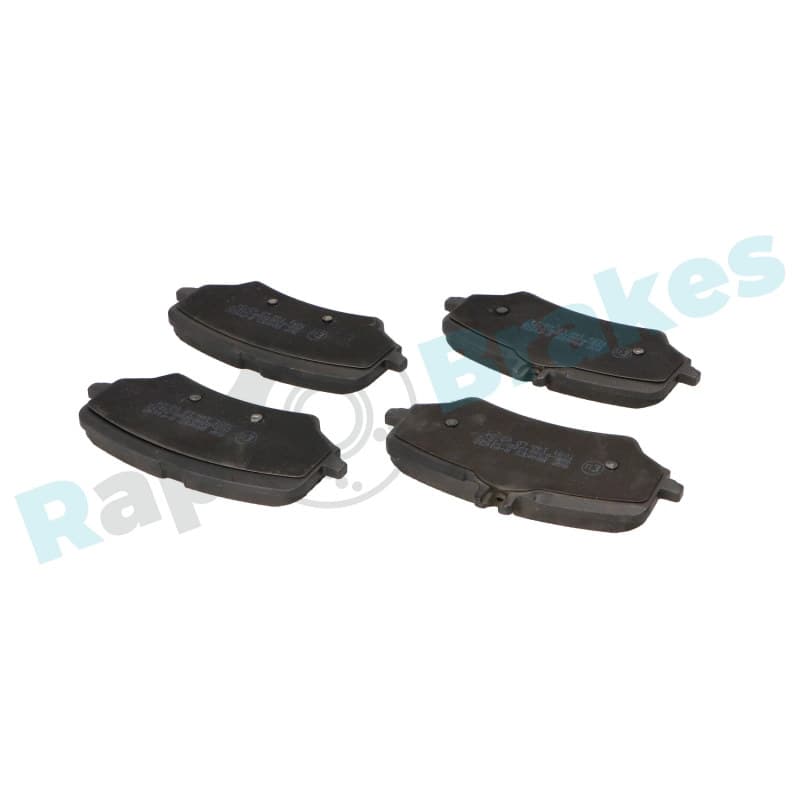 RAPBRAKES stabdžių trinkelių rinkinys, diskinis stabdys R-P1692