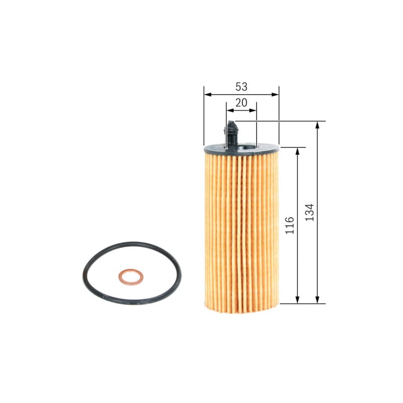 BOSCH F 026 407 205 alyvos filtras