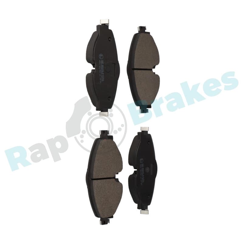RAPBRAKES stabdžių trinkelių rinkinys, diskinis stabdys R-P1501