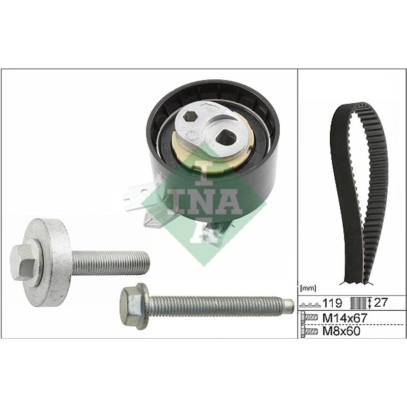 SCHAEFFLERINA Paskirstymo diržo komplektas 530 0607 10