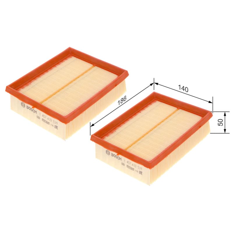 BOSCH 1 457 433 539 oro filtras