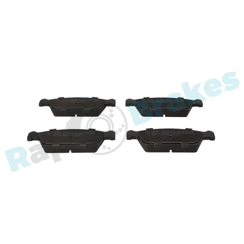 RAPBRAKES stabdžių trinkelių rinkinys, diskinis stabdys R-P0945