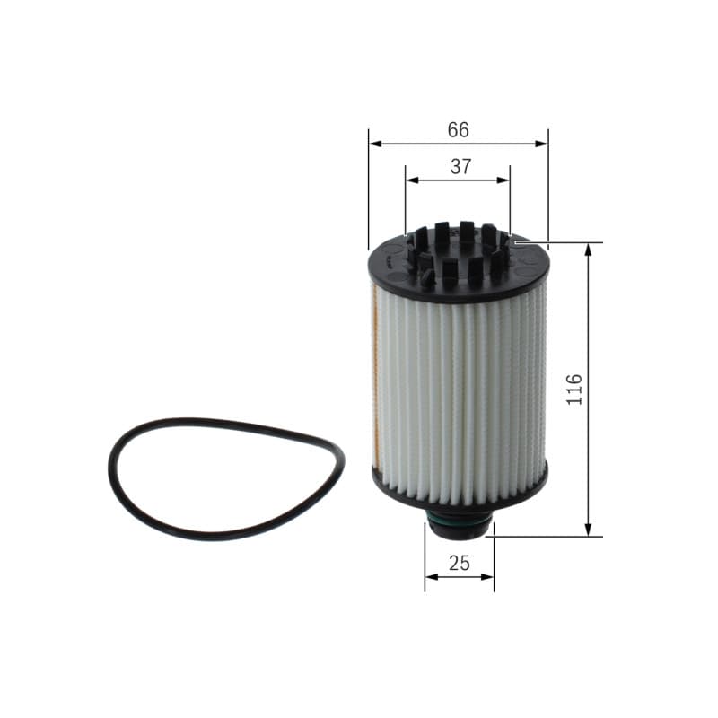 BOSCH F 026 407 335 alyvos filtras