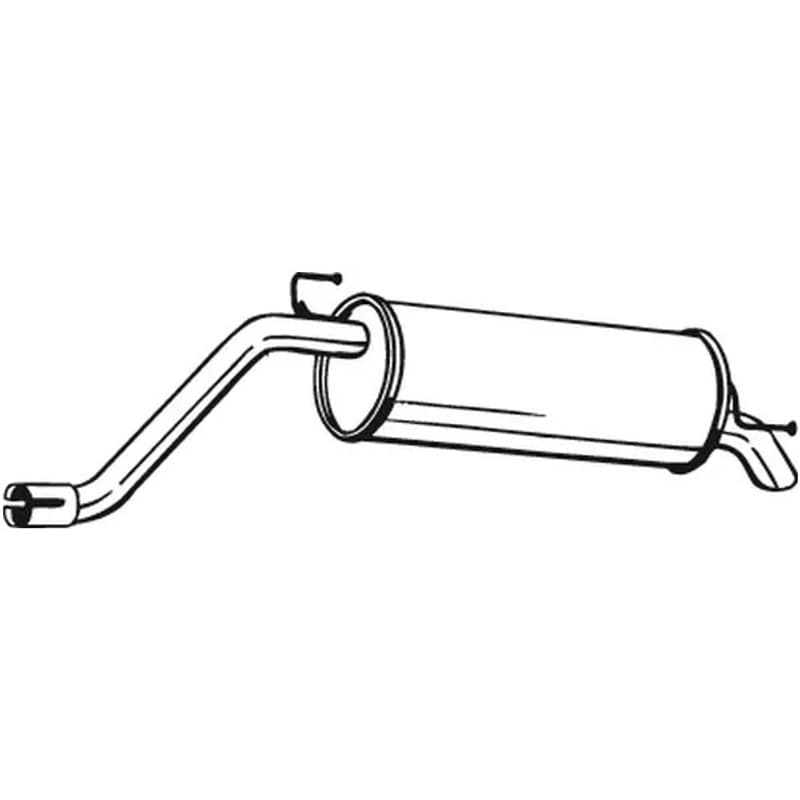 BOSAL galinis duslintuvas 148-161