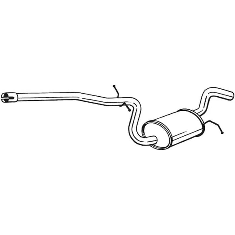 BOSAL vidurinis duslintuvas 281-469