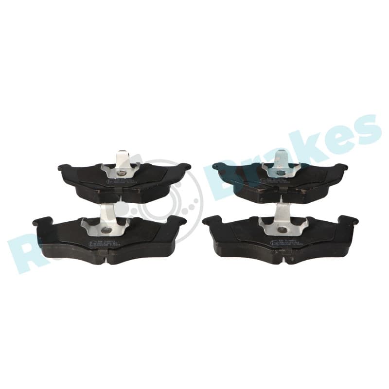RAPBRAKES stabdžių trinkelių rinkinys, diskinis stabdys R-P0170