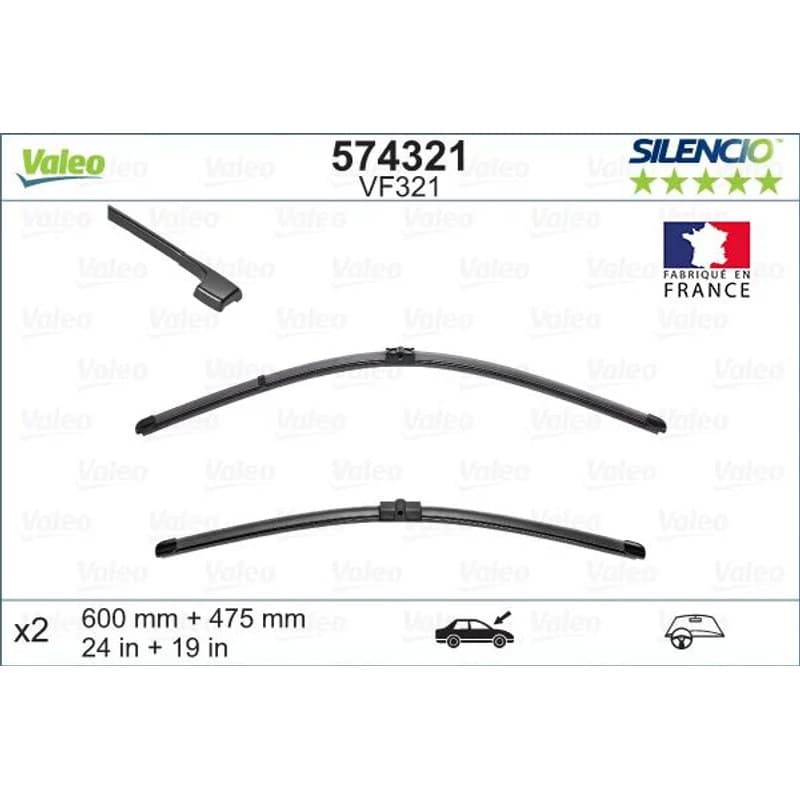 VALEO valytuvai 574321