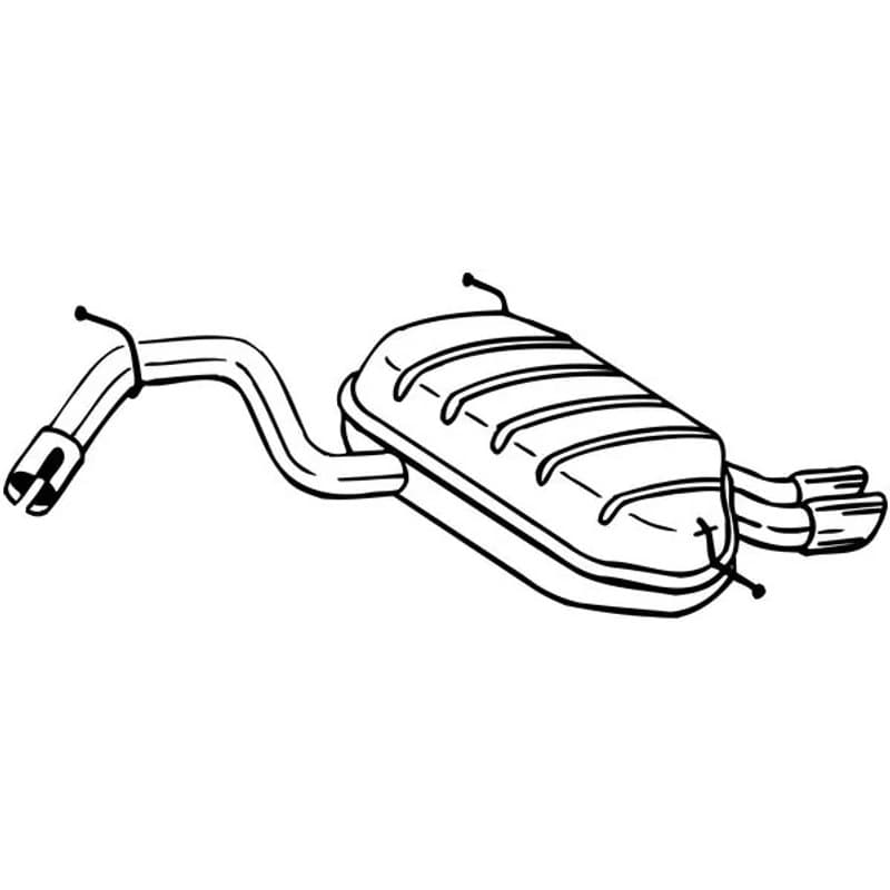 BOSAL galinis duslintuvas 220-109