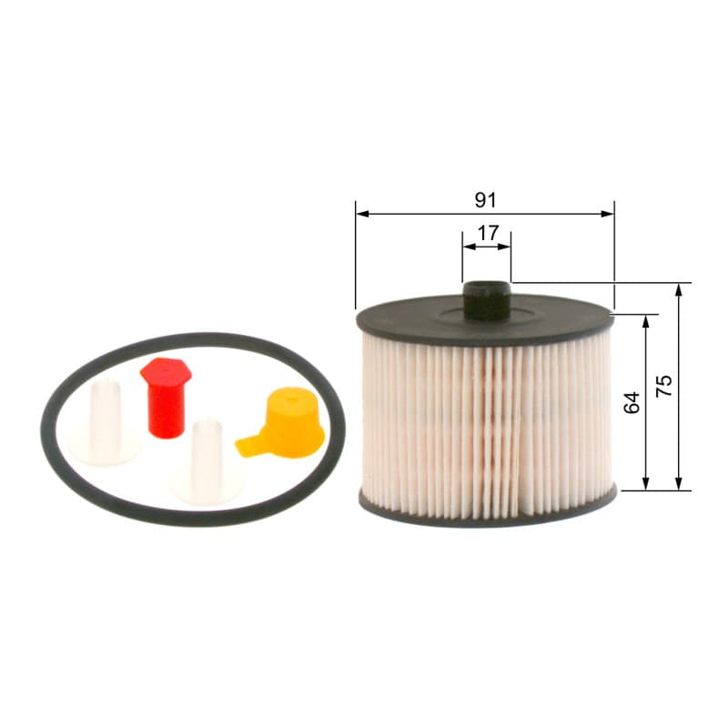 BOSCH 1 457 431 723 kuro filtras