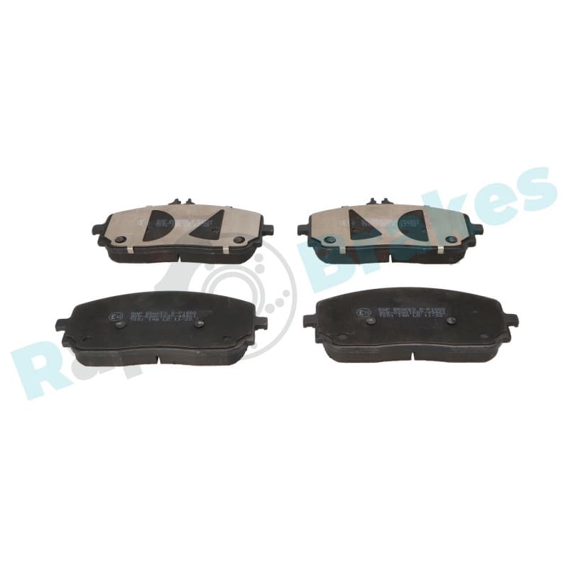 RAPBRAKES stabdžių trinkelių rinkinys, diskinis stabdys R-P1600