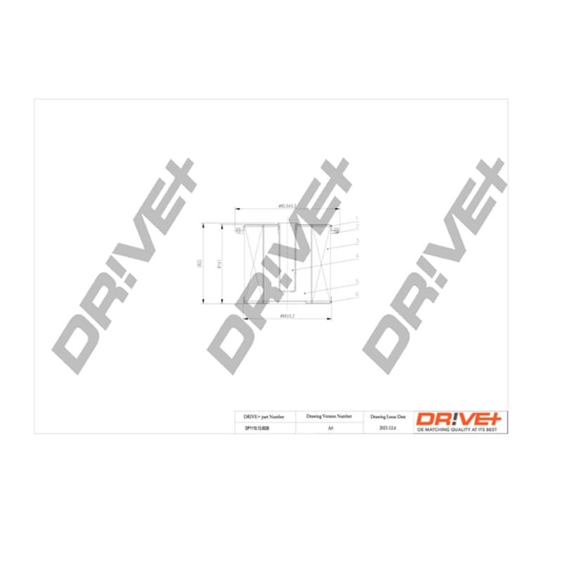 DRVE kuro filtras DP1110.13.0028