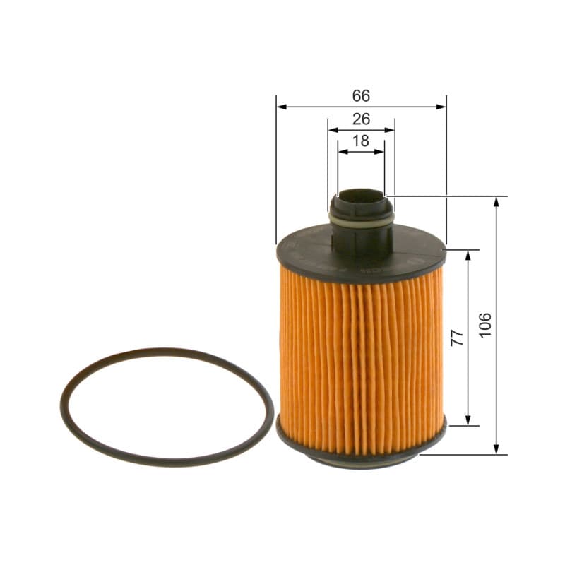 BOSCH F 026 407 095 alyvos filtras