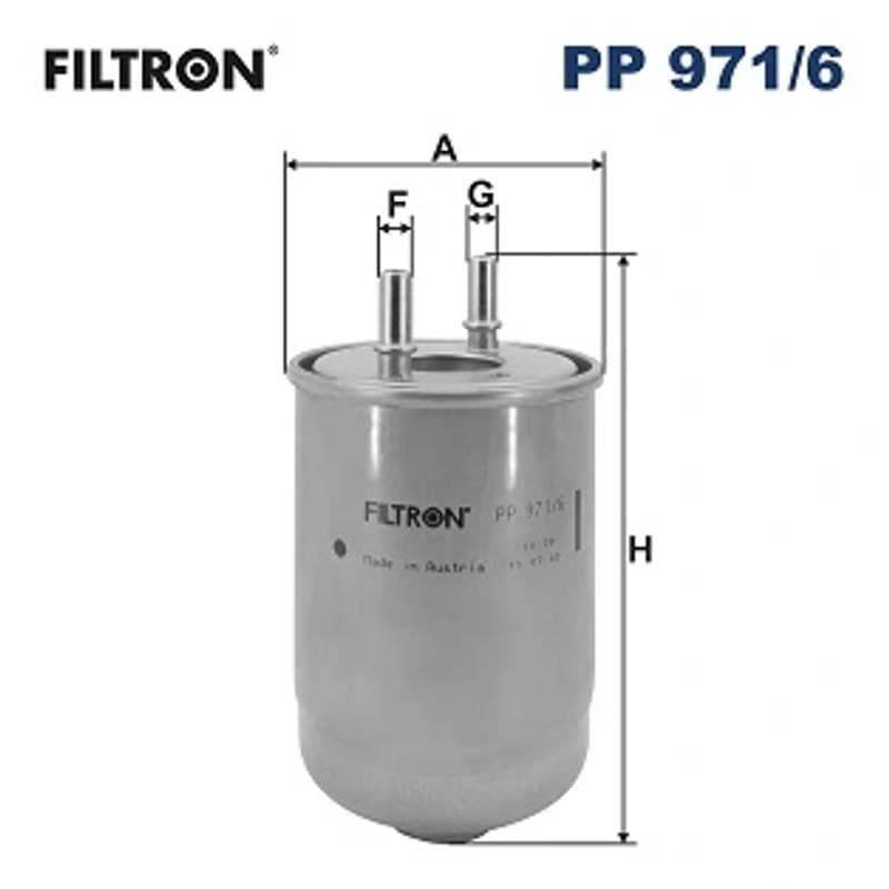 FILTRON kuro filtras PP 971/6