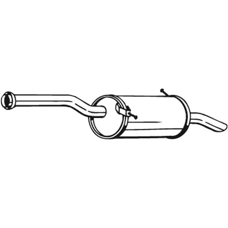 BOSAL galinis duslintuvas 135-101
