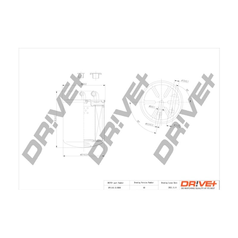 DRVE kuro filtras DP1110.13.0056