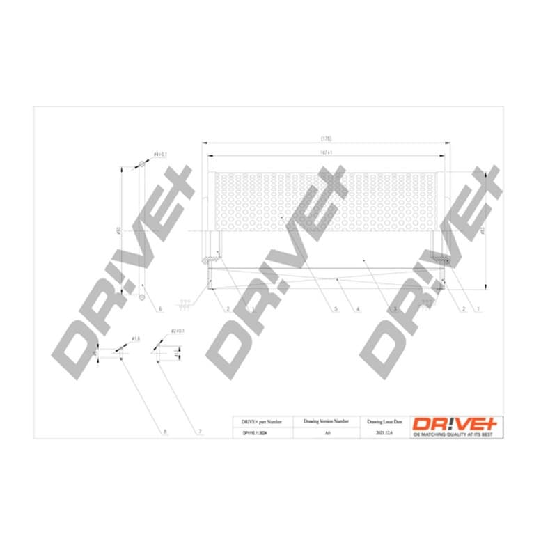 DRVE alyvos filtras DP1110.11.0024