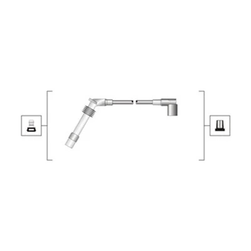 MAGNETIMARELLI uždegimo laido komplektas 941319170043