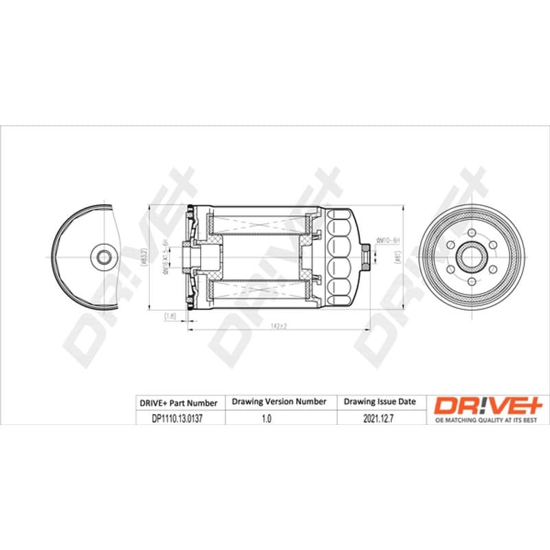 DRVE kuro filtras DP1110.13.0137