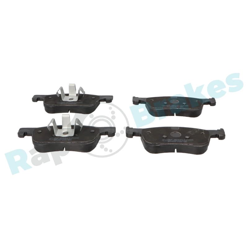 RAPBRAKES stabdžių trinkelių rinkinys, diskinis stabdys R-P0885