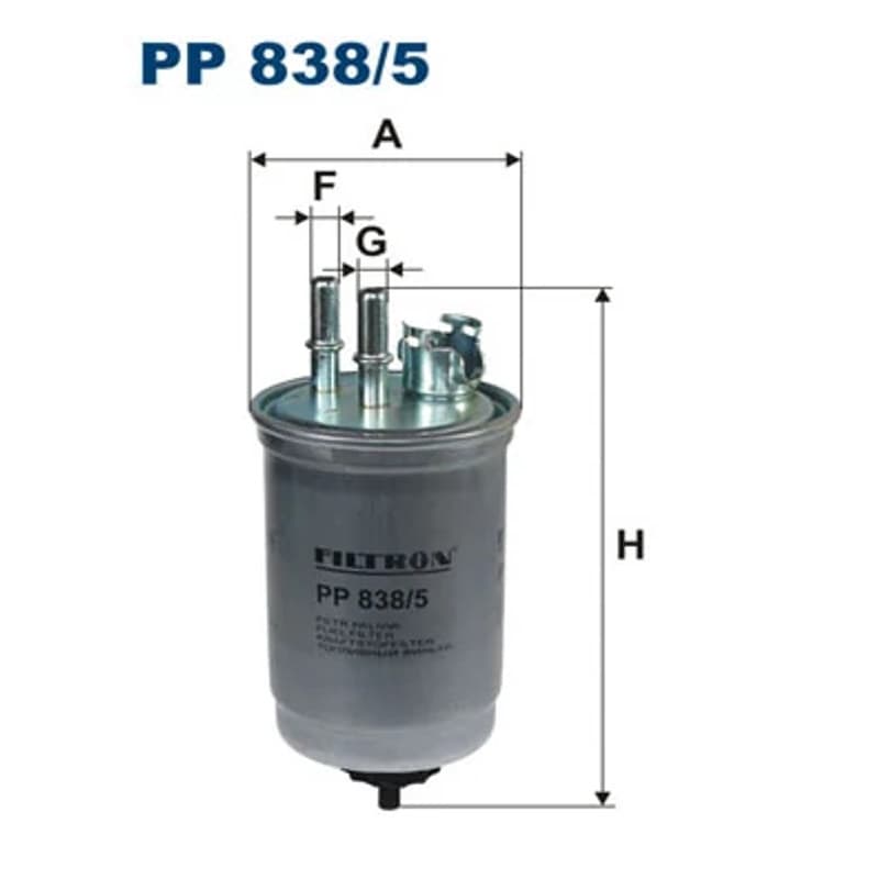 FILTRON kuro filtras PP 838/5