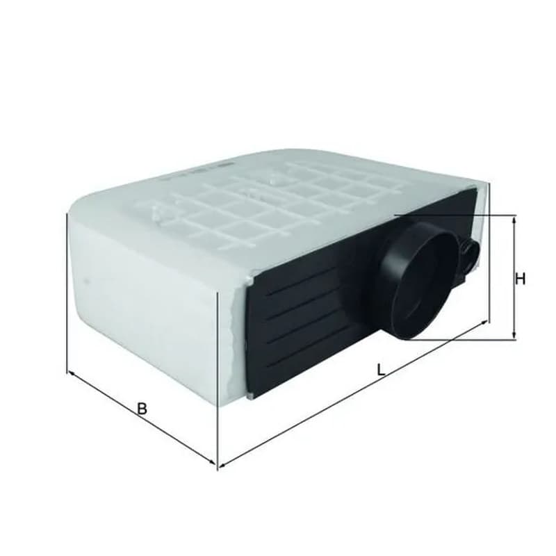 MAHLE LX 3233/6 oro filtras