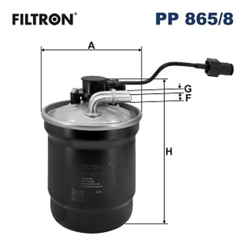 FILTRON kuro filtras PP 865/8