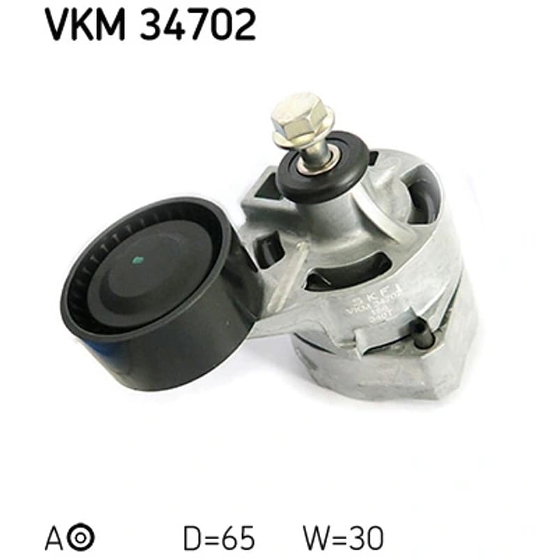 SKF VKM 34702 diržo įtempiklis, V formos rumbuotas diržas