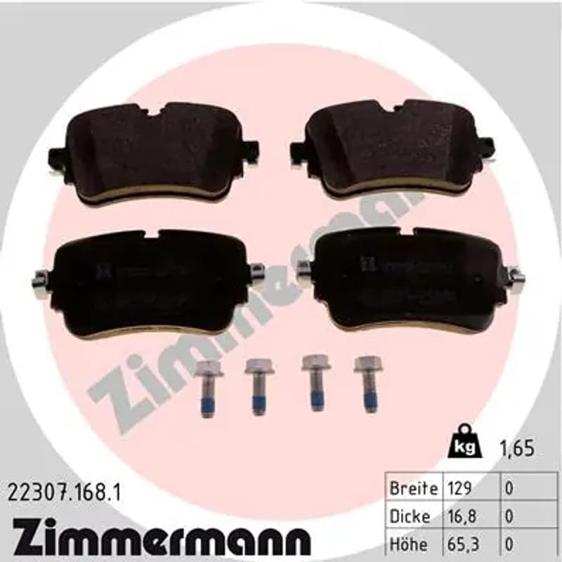 ZIMMERMANN Būgnai ir trinkelės 22307.168.1