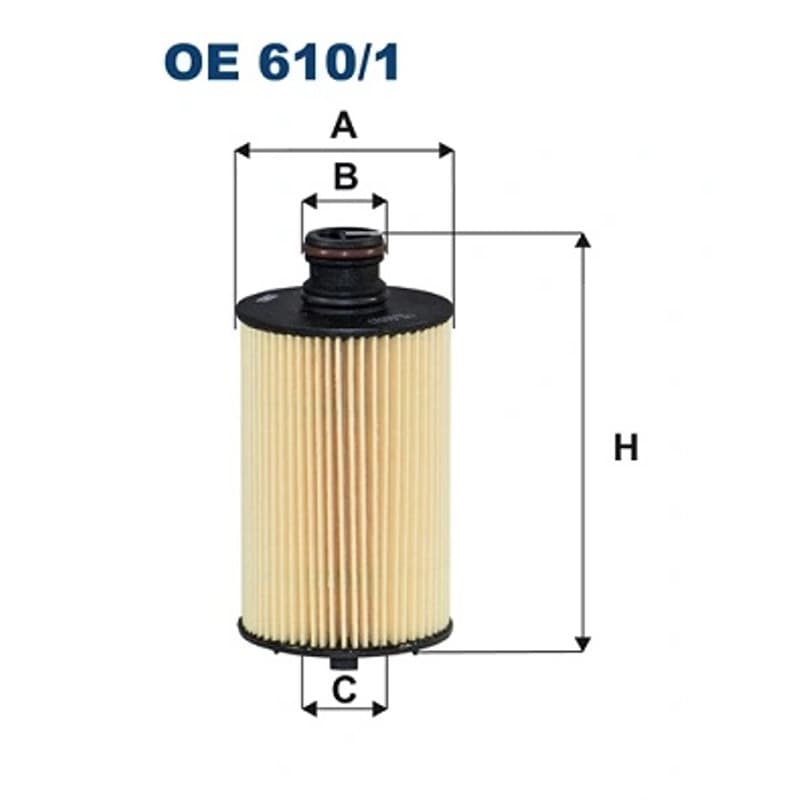 FILTRON alyvos filtras OE 610/1