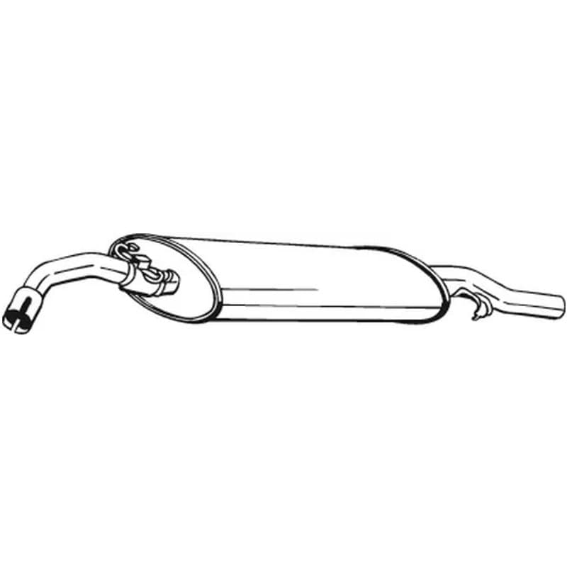 BOSAL galinis duslintuvas 233-409