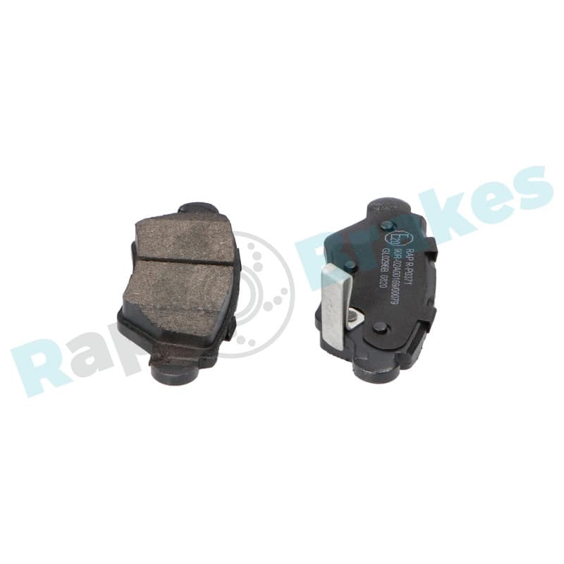 RAPBRAKES stabdžių trinkelių rinkinys, diskinis stabdys R-P0371
