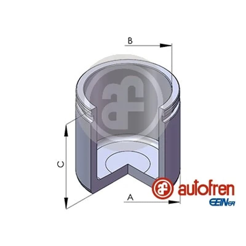 AUTOFRENSEINSA stūmoklis, stabdžių apkaba D025385