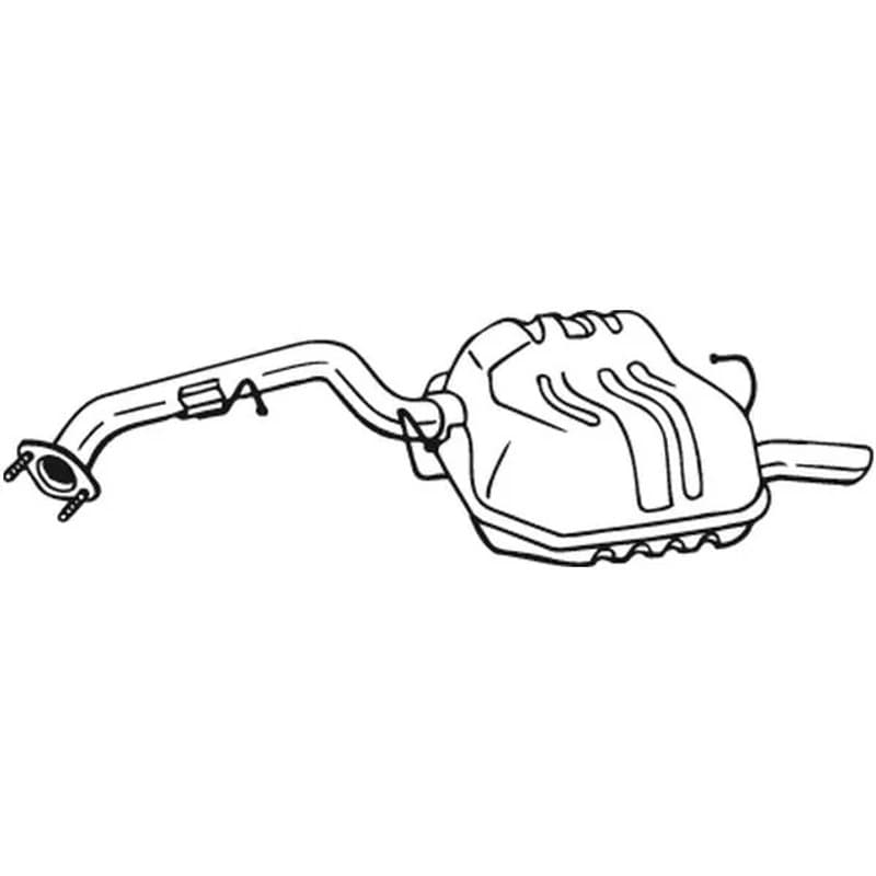 BOSAL galinis duslintuvas 171-025