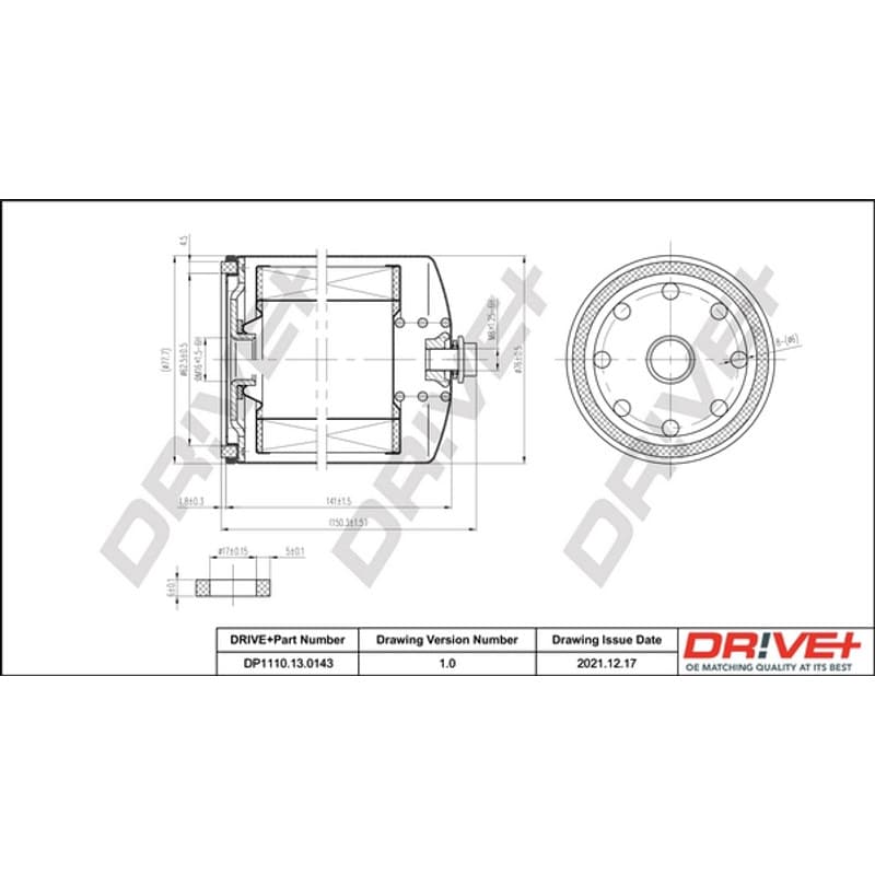 DRVE kuro filtras DP1110.13.0143