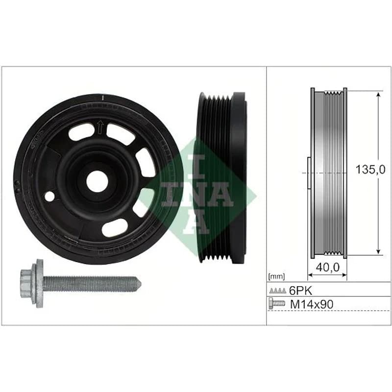 SCHAEFFLERINA alkūninio veleno skriemulių rinkinys 544 0172 20