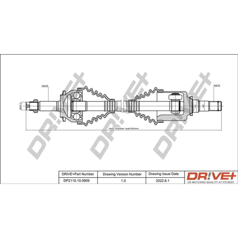 DRVE pusašis DP2110.10.0909
