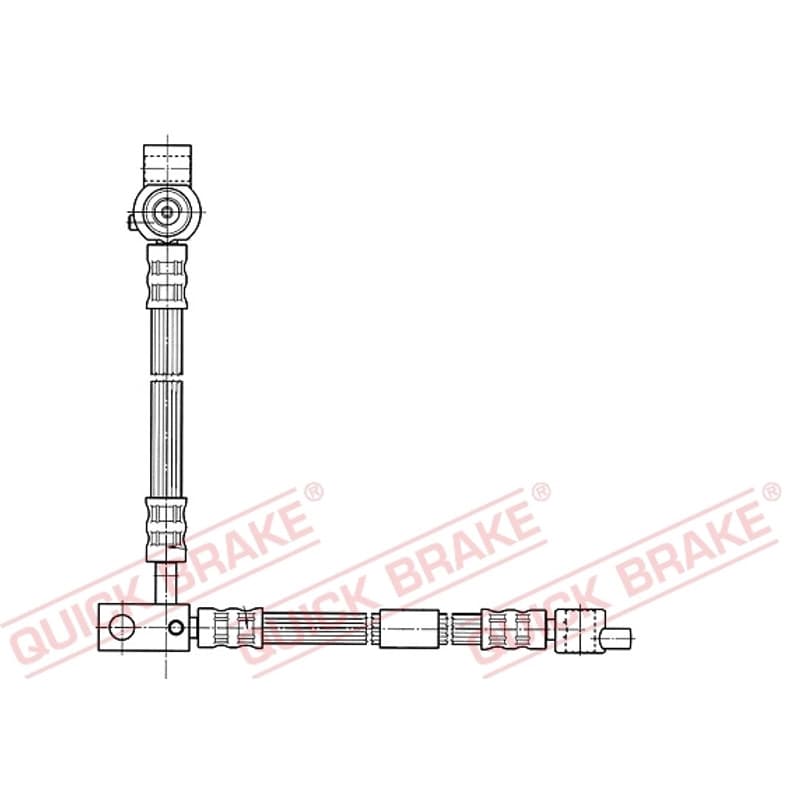 QUICKBRAKE stabdžių žarnelė 59.994