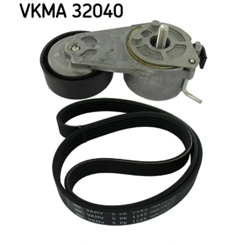 SKF VKMA 32040 V formos rumbuotas diržas, komplektas